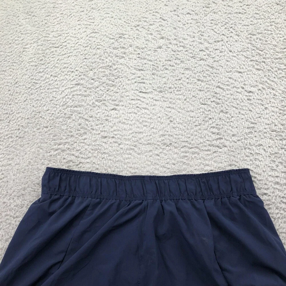 Nike Shorts Mens Large Blue Dri-FIT Microfiber 4 Inch Running Lined Gym Pockets